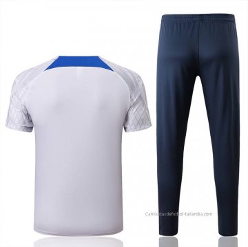 Chandal del Francia Manga Corta 2022-2023 Blanco