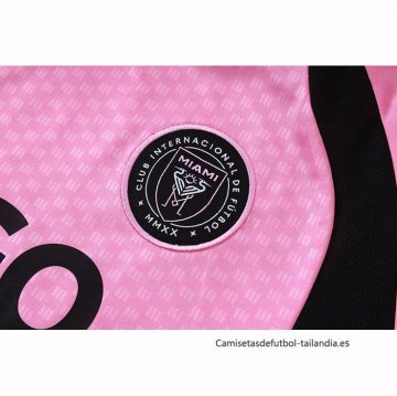Chandal del Inter Miami Manga Corta 2026-2027 Rosa - Pantalon Corto