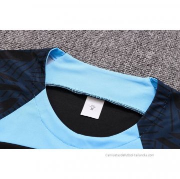 Chandal del Inter Milan Manga Corta 2022-2023 Negro - Pantalon Corto