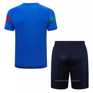 Chandal del Italia Manga Corta 2022-2023 Azul - Pantalon Corto
