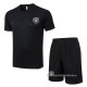 Chandal del Manchester City Manga Corta 2025-2026 Negro - Pantalon Corto