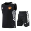 Chandal del Manchester United Sin Mangas 2022-2023 Negro Chandal del Manchester United Sin Mangas 2022-2023 Negro