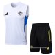 Chandal del Manchester United Sin Mangas 2025-2026 Blanco