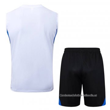 Chandal del Manchester United Sin Mangas 2025-2026 Blanco