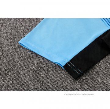 Chandal del Olympique Marsella Manga Corta 2021-2022 Azul