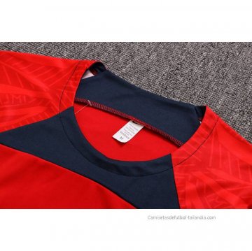 Chandal del Paris Saint-Germain Manga Corta 2022-2023 Rojo