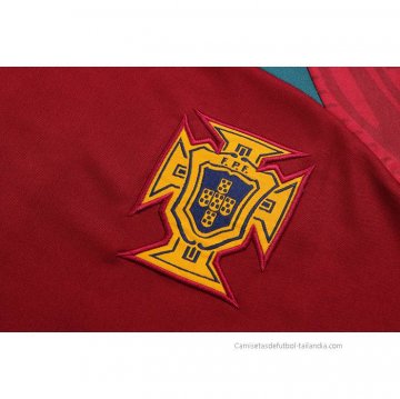 Chandal del Portugal Manga Corta 2022-2023 Rojo
