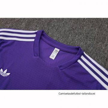 Chandal del Real Madrid Manga Corta 2025-2026 Purpura - Pantalon Corto