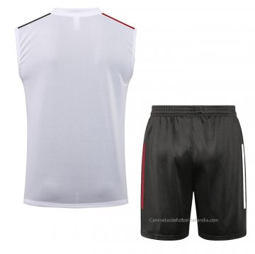 Chandal del Real Madrid Sin Mangas 2021-2022 Blanco
