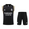 Chandal del Real Madrid Sin Mangas 2023-2024 Negro