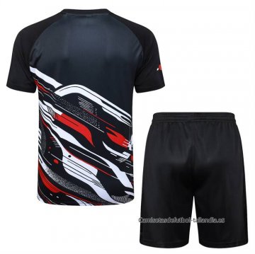 Chandal del Sao Paulo Manga Corta 2025-2026 Negro - Pantalon Corto