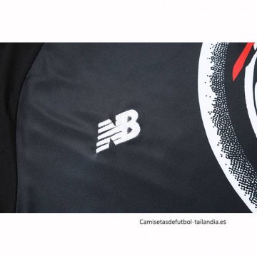 Chandal del Sao Paulo Manga Corta 2025-2026 Negro - Pantalon Corto