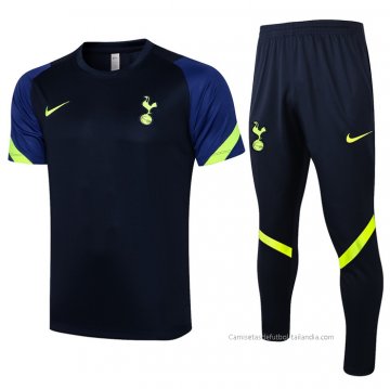 Chandal del Tottenham Hotspur Manga Corta 2021-2022 Azul Chandal del Tottenham Hotspur Manga Corta 2021-2022 Azul