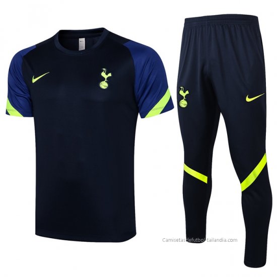 Chandal del Tottenham Hotspur Manga Corta 2021-2022 Azul - Haga un click en la imagen para cerrar