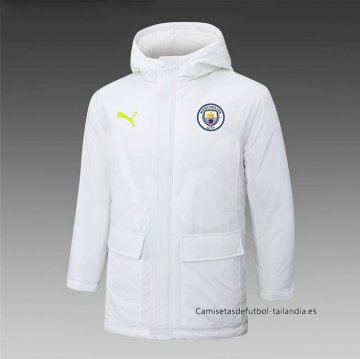 Chaqueta Invierno del Manchester City 2024-2025 Blanco Chaqueta Invierno del Manchester City 2024-2025 Blanco