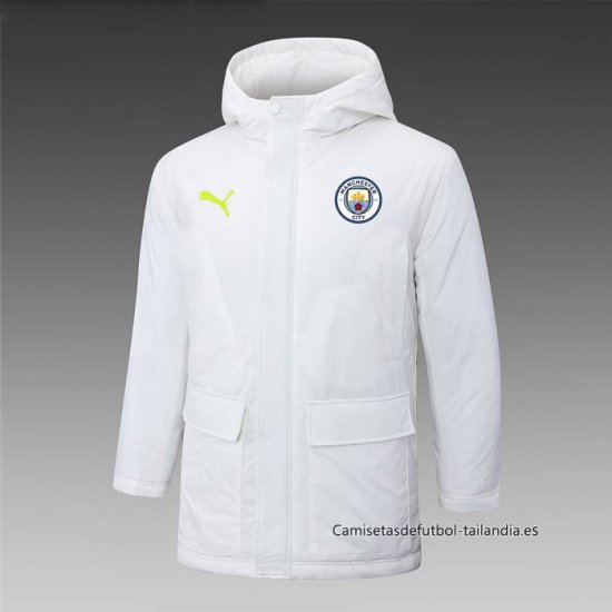 Chaqueta Invierno del Manchester City 2024-2025 Blanco - Haga un click en la imagen para cerrar