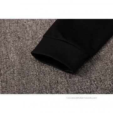 Chaqueta con Capucha del AC Milan 2021 Negro
