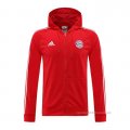 Chaqueta con Capucha del Bayern Munich 2022-2023 Rojo