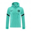 Chaqueta con Capucha del Inter Milan 2021-2022 Verde