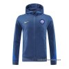 Chaqueta con Capucha del Inter Milan 2024-2025 Azul Chaqueta con Capucha del Inter Milan 2024-2025 Azul