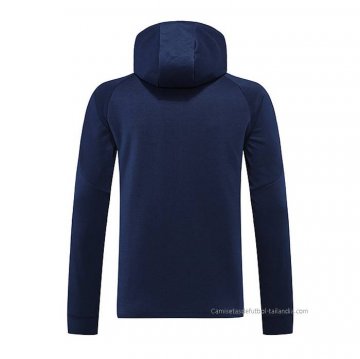 Chaqueta con Capucha del Italia 2022-2023 Azul