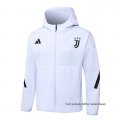Chaqueta con Capucha del Juventus 2025-2026 Blanco