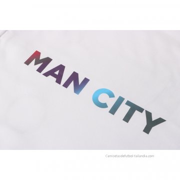 Chaqueta con Capucha del Manchester City 2021-2022 Blanco