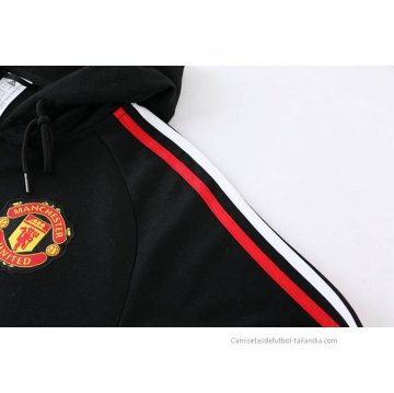 Chaqueta con Capucha del Manchester United 2022-2023 Negro