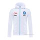 Chaqueta con Capucha del Napoli 2022-2023 Blanco