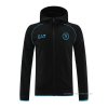 Chaqueta con Capucha del Napoli 2023-2024 Negro Chaqueta con Capucha del Napoli 2023-2024 Negro