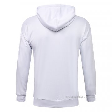 Chaqueta con Capucha del Paris Saint-Germain 2021-2022 Blanco