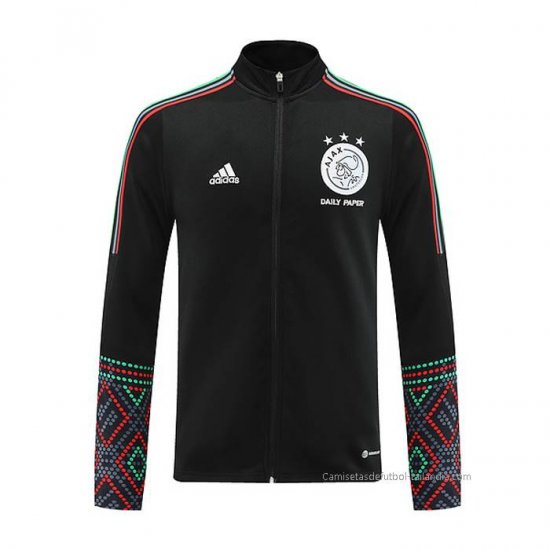 Chaqueta del Ajax 2022-2023 Negro - Haga un click en la imagen para cerrar