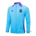 Chaqueta del Argentina 2024-2025 Azul Claro