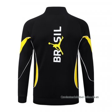 Chaqueta del Brasil 2026-2027 Negro Amarillo
