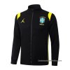 Chaqueta del Brasil 2026-2027 Negro Amarillo Chaqueta del Brasil 2026-2027 Negro Amarillo