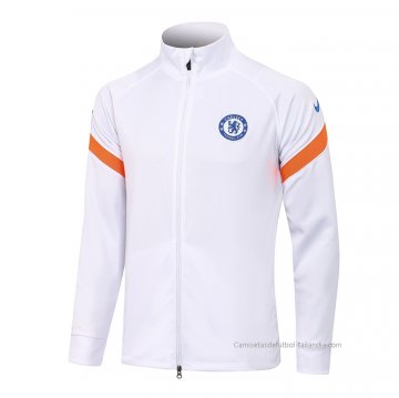 Chaqueta del Chelsea 2021-2022 Blanco Chaqueta del Chelsea 2021-2022 Blanco