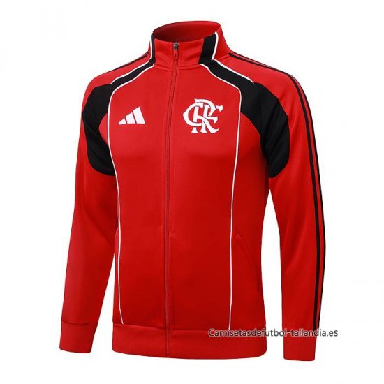 Chaqueta del Flamengo 2025-2026 Rojo Negro - Haga un click en la imagen para cerrar