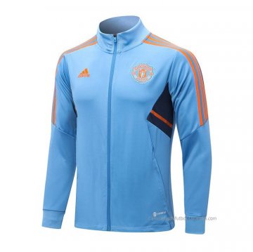 Chaqueta del Manchester United 2022-2023 Azul Chaqueta del Manchester United 2022-2023 Azul
