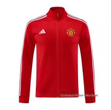 Chaqueta del Manchester United 2024-2025 Rojo Chaqueta del Manchester United 2024-2025 Rojo