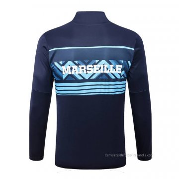 Chaqueta del Olympique Marsella 2022-2023 Azul Oscuro