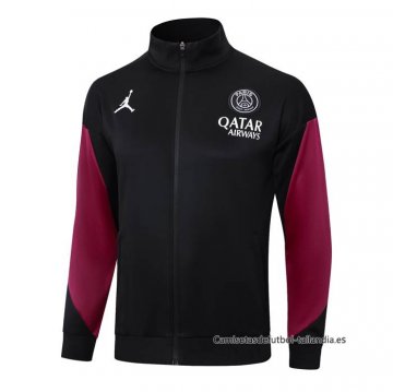 Chaqueta del Paris Saint-Germain Jordan 2024-2025 Negro Chaqueta del Paris Saint-Germain Jordan 2024-2025 Negro