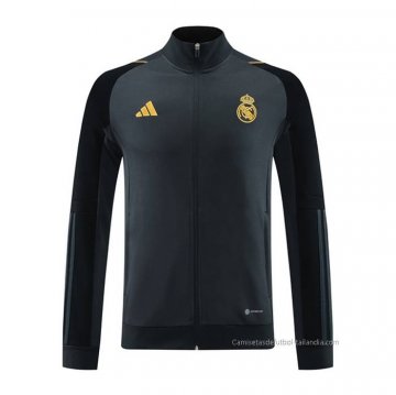 Chaqueta del Real Madrid 2023-2024 Gris Chaqueta del Real Madrid 2023-2024 Gris