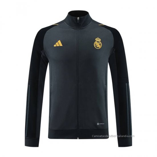 Chaqueta del Real Madrid 2023-2024 Gris - Haga un click en la imagen para cerrar