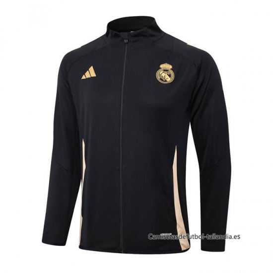 Chaqueta del Real Madrid 2024-2025 Negro - Haga un click en la imagen para cerrar