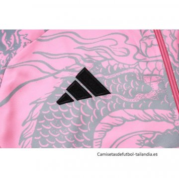 Chaqueta del Real Madrid Dragon 2024-2025 Rosa