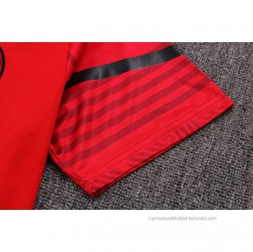 Conjunto Polo del AC Milan 2022-2023 Rojo
