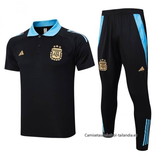 Conjunto Polo del Argentina 2024-2025 Negro - Haga un click en la imagen para cerrar
