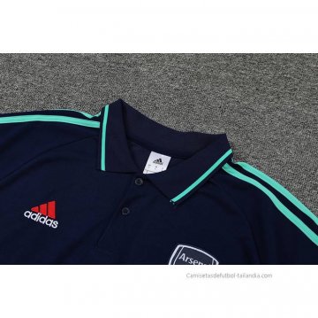 Conjunto Polo del Arsenal 2022-2023 Azul