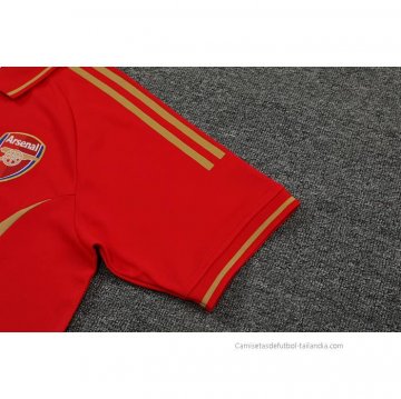 Conjunto Polo del Arsenal 2022-2023 Rojo