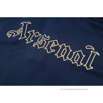 Conjunto Polo del Arsenal 2023-2024 Azul